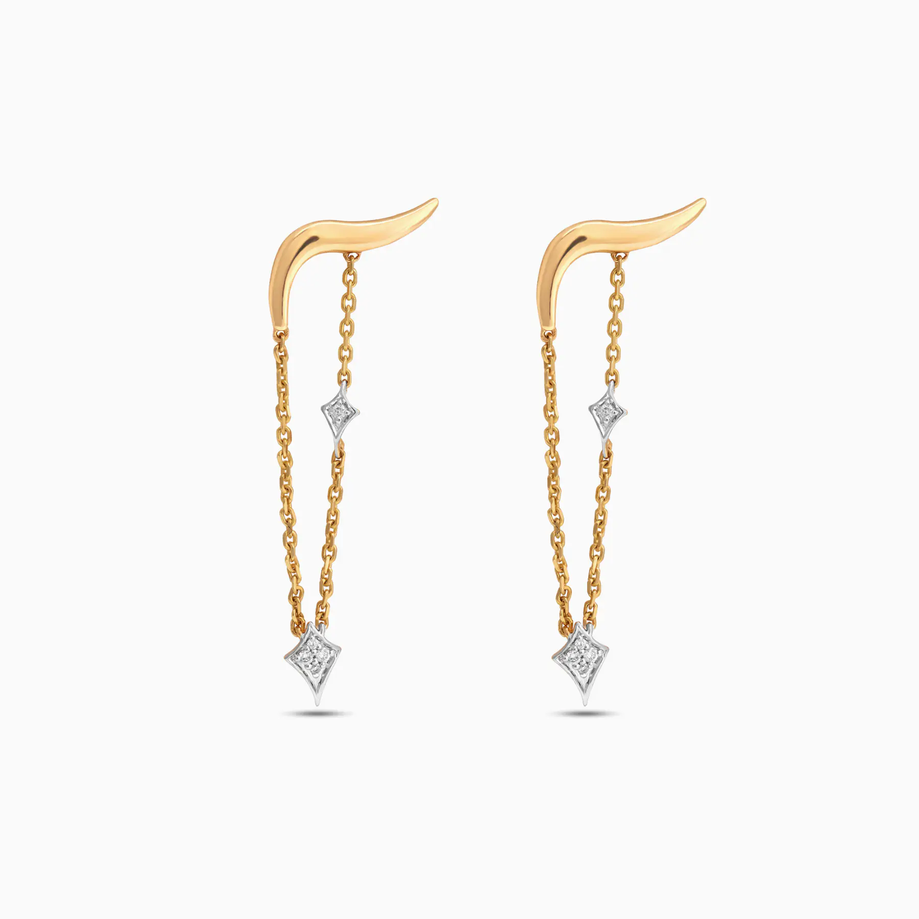 Stardrift Diamond Sui Dhaga Earrings